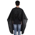 thumbnail image 4 of Pro Robe Cape de Coiffeur Noire pour Salon de Coiffure Adulte Imperméable, 4 of 8