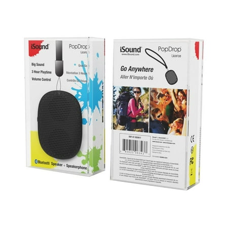i.Sound PopDrop - Speaker - for portable use - wireless - (Best Deals On Wireless Speakers)