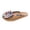 Blue, variant on Bow Straw Mules Sandals for Women Boho Beach Hollow out Handwoven Linen Breathable Bowknot Closed Toe Wide Width Clogs Slippers Dress Slip on Slides Indoor Outdoor