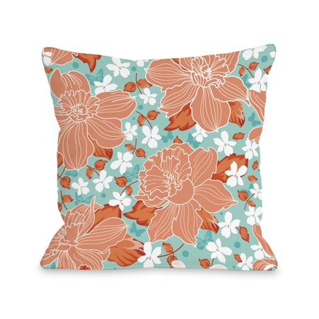 One Bella Casa 72446pl16 16 X 16 In Exotic Flowers Pillow 44