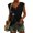 Black, variant on Printed Women's Basic Shirt Vest Covered Sleeve Casual Loose Tank Tops
