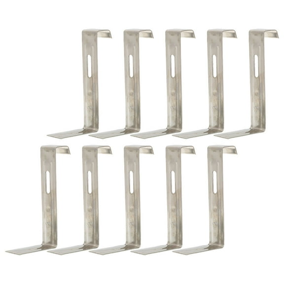 10 Pcs Tile Fixing Hook Non-skid Roof Clamp Roof Tile Fixing Clips Non-skid Roof Clip Roof Tile Fix Clip