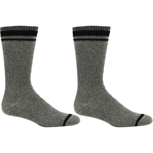 KODIAK Men's Wool Thermal Crew Socks 2Pack