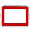 thumbnail image 2 of Adhesivo para marco de pared de fotos, marco de fotos de PVC de 2 capas, adhesivo extraíble para arte fotográfico para sala de estar, refrigerador, rojo, 7 " Kearding LF0072-11B, 2 of 6