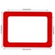 thumbnail image 2 of Adhesivo para marco de pared de fotos, marco de fotos de PVC de 2 capas, adhesivo extraíble para arte fotográfico para sala de estar, refrigerador, rojo, 7 " kenally LF0072-11B, 2 of 6