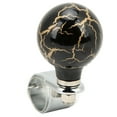thumbnail image 4 of Volant, Bouton de Volant Flexible Rond à Faible Résistance pour Voitures Camion Tracteur Bateau Noir, 4 of 8