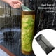 thumbnail image 5 of Bearachild Bolsa de almacenamiento para colgar basura, soporte para comestibles montado en la pared de nailon, bolsas de basura redondas plegables, Organizadores de utensilios de cocina Gris Bearachild HA083352-02, 5 of 6