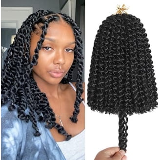 MORICA Passion Twist Hair 8 Packs 14 Inch Passion Twist Crochet