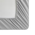 thumbnail image 4 of Debonair Queen Bed Sheets Set - 4 Piece Bedding - Brushed Microfiber - Shrinkage and Fade Resistant - Easy Care (Queen,Light Grey), 4 of 7