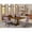 Brown & Green, variant on East West Furniture Lassale 5-piece Wood Dining Set in Walnut/Brown Green