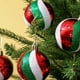 thumbnail image 5 of 30/6 piezas de adornos de bolas de Navidad para colgar en el árbol de Navidad, decoraciones para fiestas de Navidad para el hogar, regalo de Navidad y Año Nuevo 2025, 5 of 5