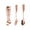 Rose Gold, variant on Rose Gold Rose Gold Finish Ice Tongs And Cutlery Set For Coffee Tea Or Dessert A Stylish Addition To Your Home Bar Or Kitchen