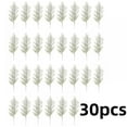 thumbnail image 5 of 30pcs 13.5in Christmas Snow Frosted Pine Branches, Snowy Artificial Pine Needles Branches Twigs, Greenery Pine Branches, Stems for Christmas/ Wreath/ Home/ Garden Decoration Flower Door, 5 of 8