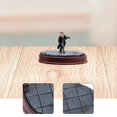 thumbnail image 1 of twisto Base d'Exposition de Modèle Plateforme Ronde Scène Miniature Support de Figurine d'Action Support de Diorama Stationnement Support Surface de Ruines Simulées Matériau Durable Convient à l'Exposition de Collection Bureau Maison 6,5 cm, 1 of 8