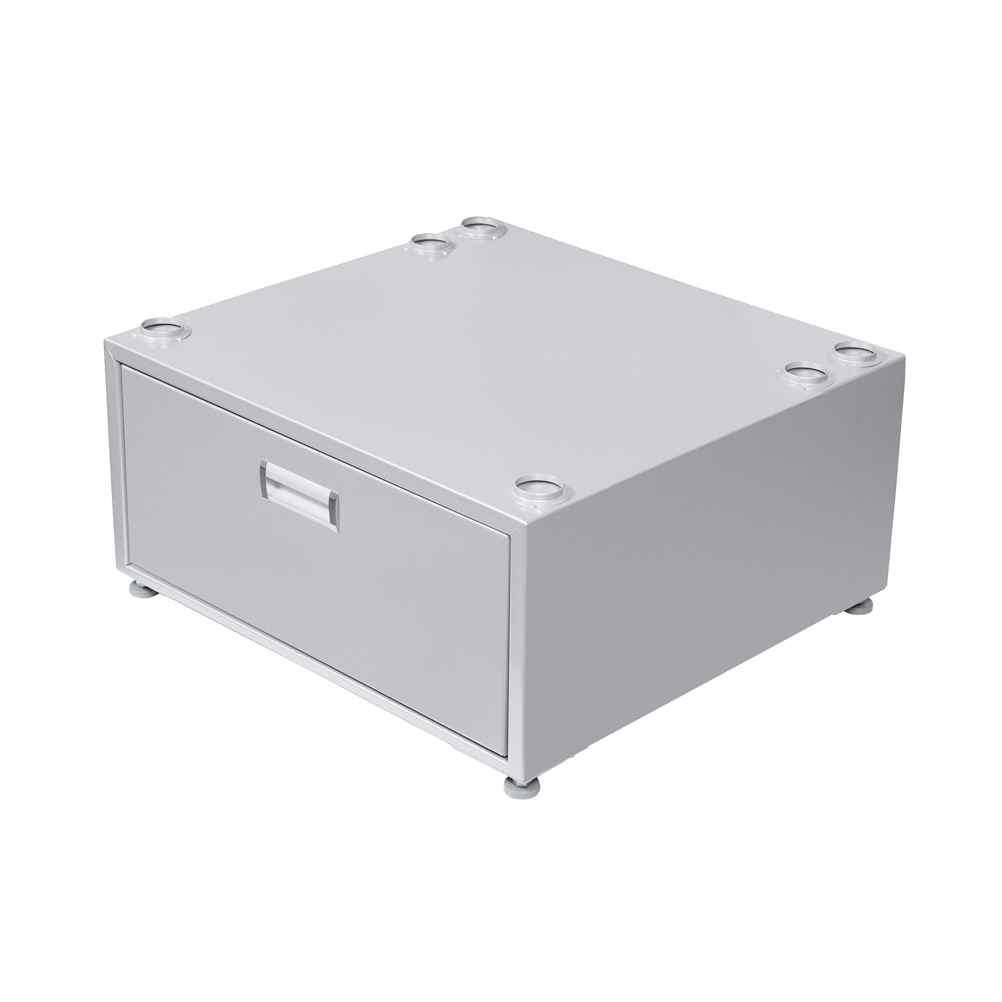Equator 24in Laundry Pedestal 11in tall + Rollout Storage Drawer Adjustable feet