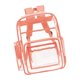 thumbnail image 2 of Mochila transparente Fernando PVC para exteriores universidad estadio Rosa rojo, 2 of 8