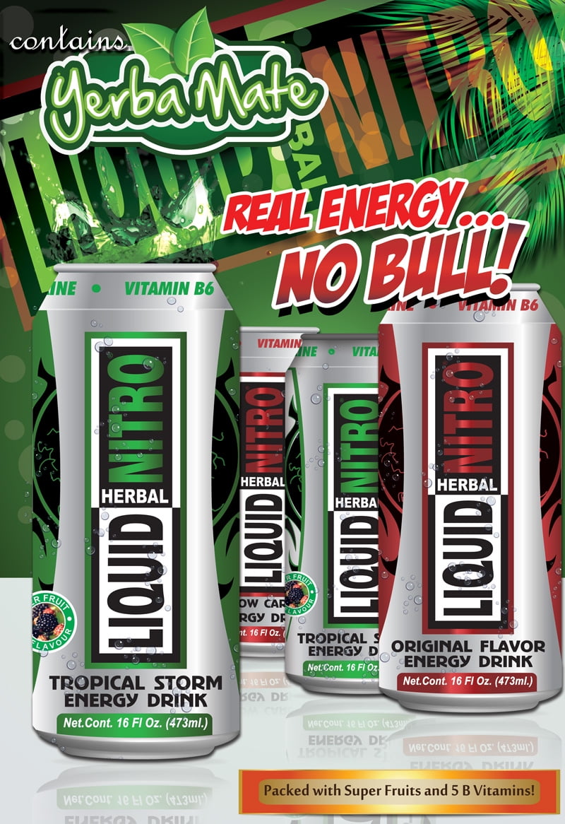Nitro Low Carb Energy Drink Case - Walmart.com