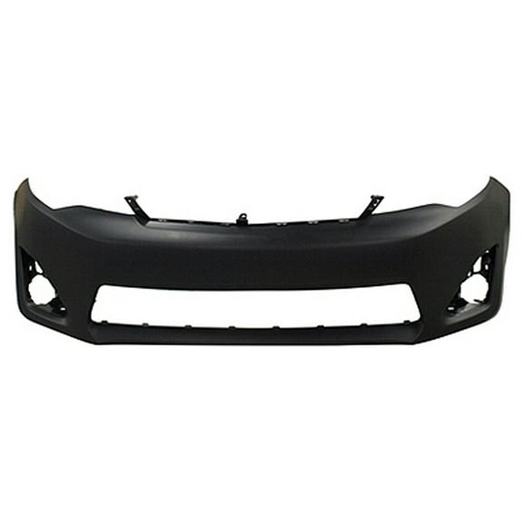 New Aftermarket CAPA Unpainted Front Bumper Cover Replaces 5211906974 Excluding SE Models fits 2012-2014 Toyota Camry Hybrid LE Sedan 4-Door