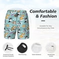 thumbnail image 3 of KLL Dogs for Mens Swim Trunks Quick Dry Swim Shorts with Built-in Compression Liner Funny Swimwear Bathing Suits-Large, 3 of 6