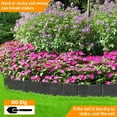 thumbnail image 3 of FRTDNE Garden Border Edging, 5.35 in x 9.95 in, Black Plastic, 20 Count, 3 of 7
