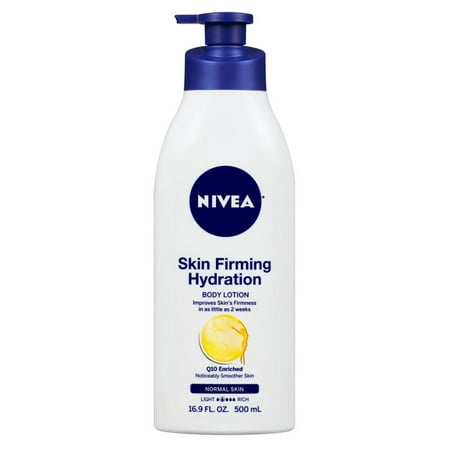 Nivea Lotion Skin Firming Hydration Q10 16.9oz Pump (Pack of 2)