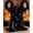 Black, variant on ICQOVD Halloween Pumpkin Tote Bag,Fuzzy Orange Handbag with Soft Shoulder Strap,Reusable Shopping Bag for Halloween Decor 15.75*15.75IN