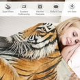 thumbnail image 3 of Autua Autumn Tiger Blanket - Soft, Cozy Flannel Throw Blankets Perfect for Couch, Bed, Travel - Fuzzy, Fluffy Home Decor for Indoor and Outdoor Use  50x60in, 3 of 6