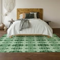 thumbnail image 6 of Addison Rugs Mayfield Washable Transitional Moroccan Emerald Rectangle Rug, 9' x 12', 6 of 6