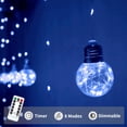 thumbnail image 4 of Control remoto con batería USB, 200 LED, color azul, marca String Lights YOLIGHT, 4 of 9