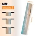 thumbnail image 2 of Table Runner 13*72 In,Set Of 1 Beautiful Sandy Beach With Clear Blue Water And Gentle Waves High Density Cotton Linens Machine Washable Table Runner For Kitchen Dining Table Coffee Table Decor, 2 of 4
