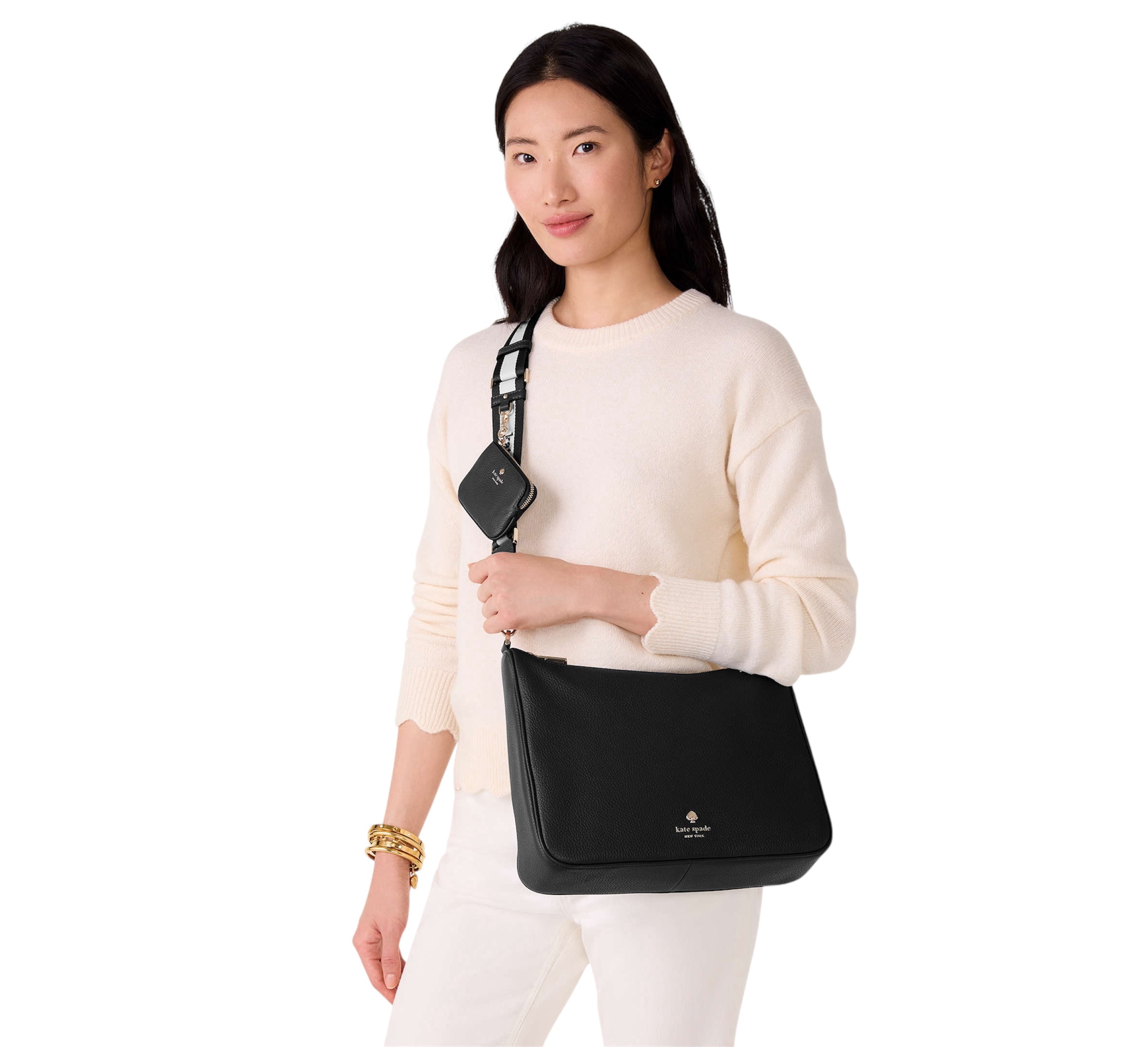 Kate Spade New York Emma Large Convertible Crossbody Shoulder Bag