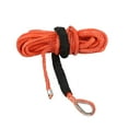 thumbnail image 2 of netuera 5/16 Inches 50 Feet 8500 Pounds Synthetic Winch Cable Car Tow Rope Capstan Rope Blue/Orange, 2 of 6