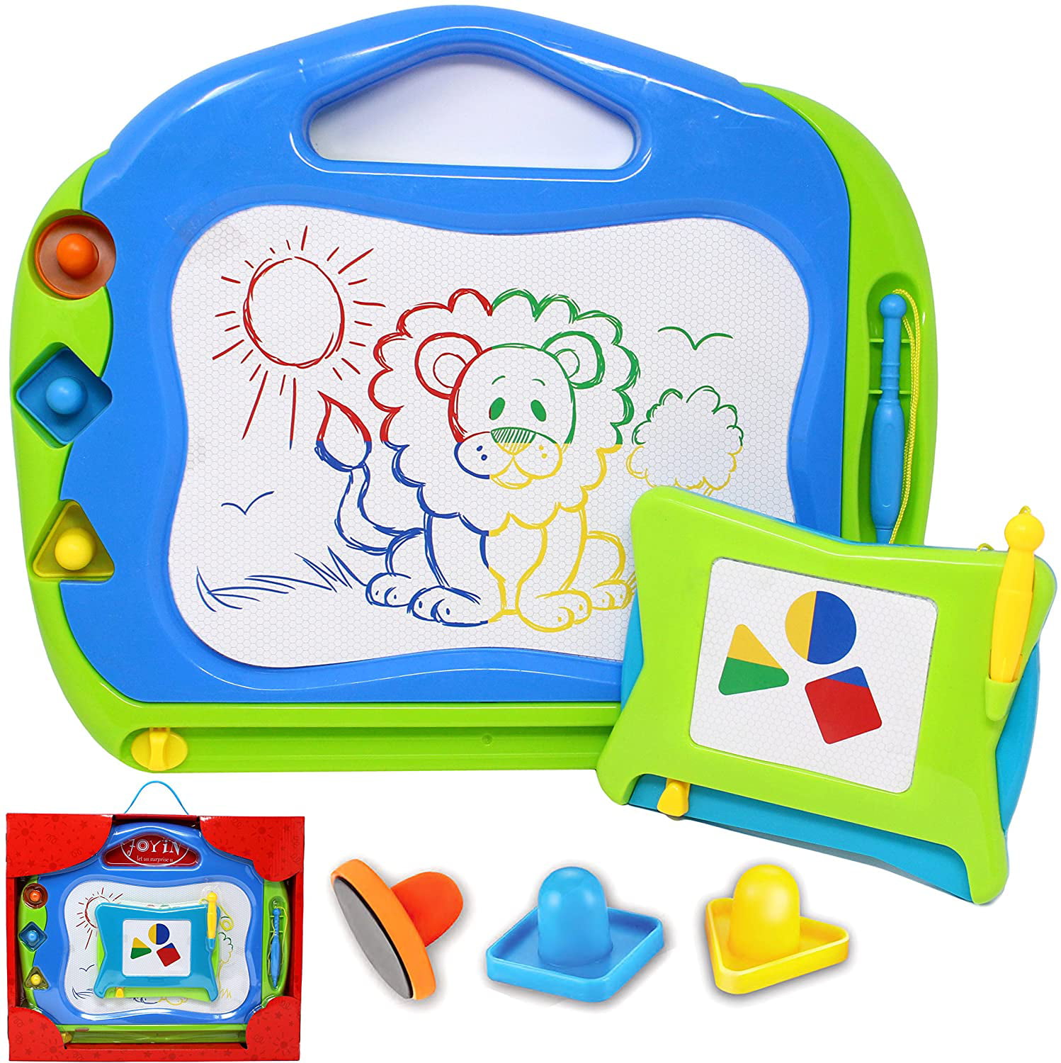 Drawing Board Drawing Pad Doodle with Colors Screens Erasable Sketch Board 