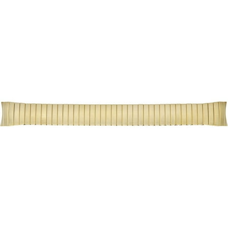 Timex Men's 18mm Goldtone Stainless Steel Expansion Replacement Watch Band