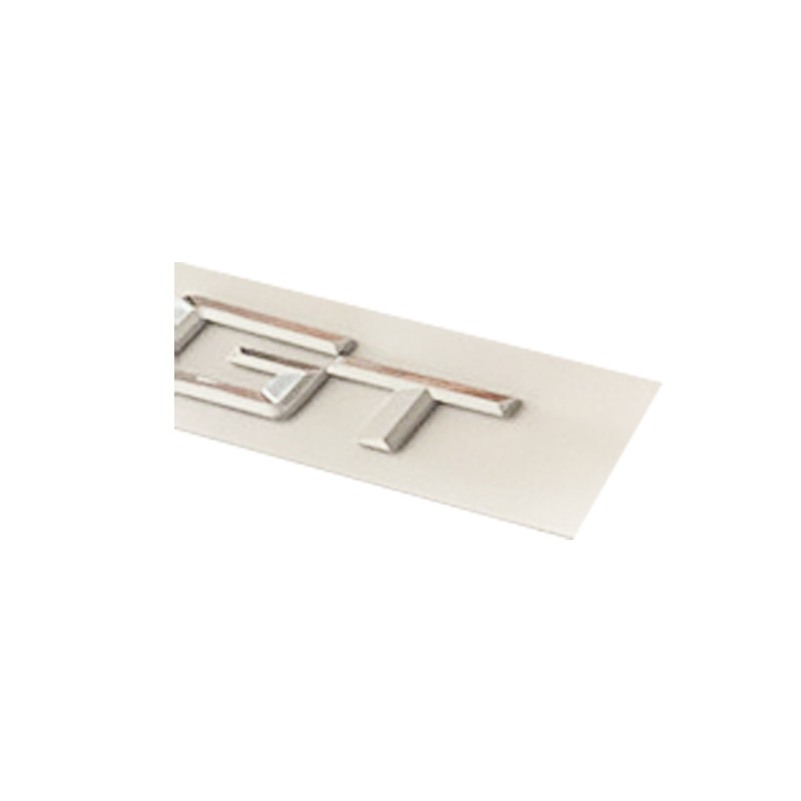 Emblème Tesla 3D Métal Argenté - Autocollant Pour Model 3/Y/S/X - Remplacement Badge Coffre