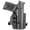 Carbon Fiber Black, variant on Rounded OWB KYDEX Paddle Holster, Springfield Hellcat, Right Hand, Black, SFA-HE