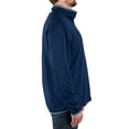 thumbnail image 4 of (2 pack) Realtree Men's Fleece Quarter Zip Pullover Sweatshirt in Blue, Sizes S-2XL, 4 of 7