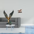 thumbnail image 2 of Estatua de caballo de extendidas de resina, escultura de Feng Shui, figura artística coleccionable, adorno para escritorio, decoración, estanterí, 2 of 8