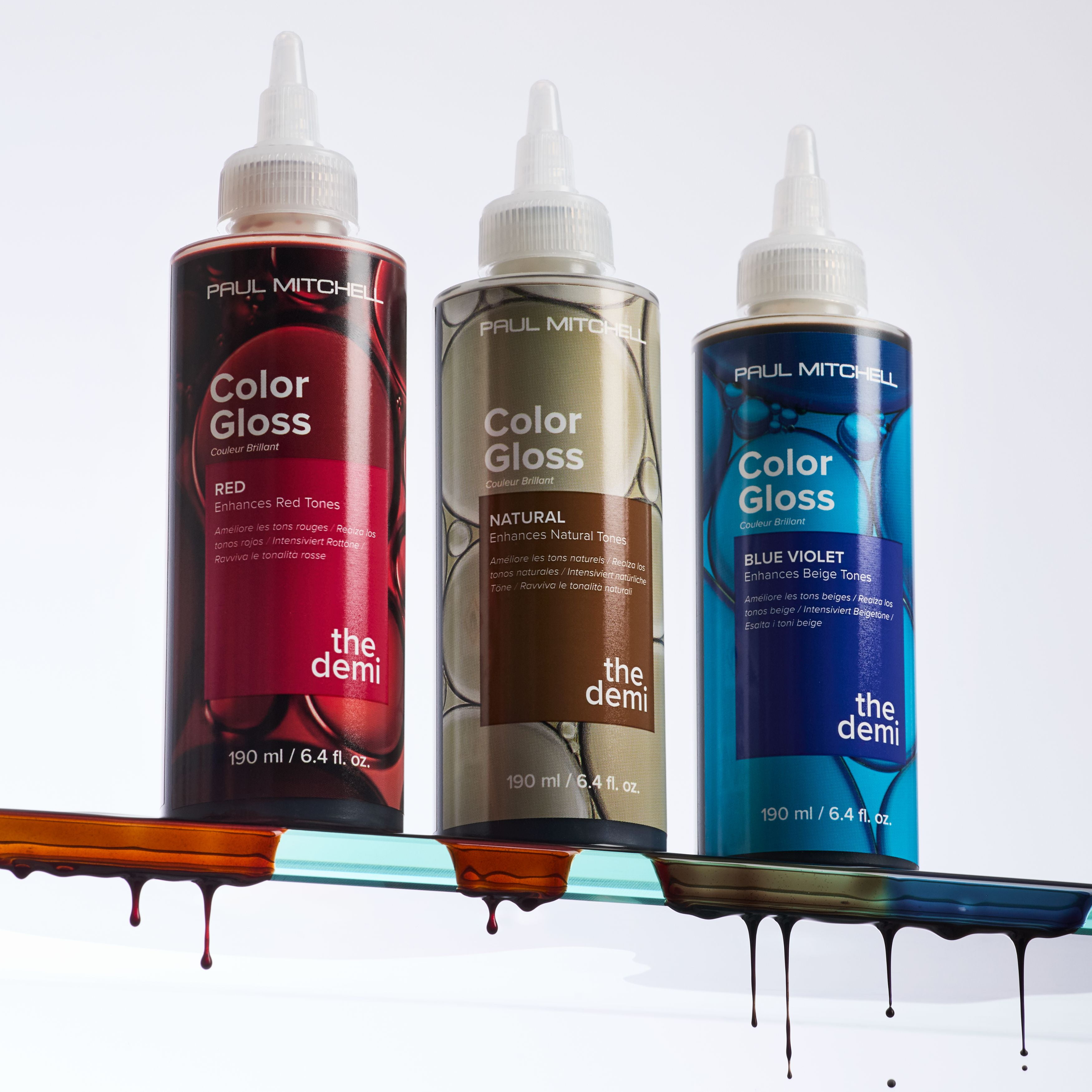 The Demi Color Gloss, Blue Violet, 6.4 oz.