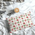 thumbnail image 6 of Kdxio Cotton Pillow Cases Pillowcases,Soft and Breathable Bedroom Pillow Cases-Strawberry, 6 of 8