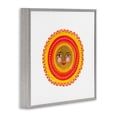 thumbnail image 2 of Stupell Industries Southwestern Bold Bohemian Sun Gray Framed Giclee Art, 24 x 24, by Katherine Herrell Studio, 2 of 8