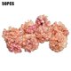 thumbnail image 3 of 50 piezas de adornos para decoración de bodas, flores artificiales, cabezas de hortensias prácticas para fiestas, bricolaje, fácil de aplicar, seda seca, artesanía para el hogar., 3 of 4