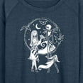 thumbnail image 3 of The Nightmare Before Christmas - Jack Sally Zero - Women's Lightweight French Terry Long Sleeve Shirt, 3 of 5