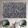 thumbnail image 6 of American GraffitiGraffiti Printed, Retna Artwork, Street Graffiti Wall Decor, Retna, American Street Art, Abstract Artwork, Canvas Wall Decor - 3P-Natural Framed, 6 of 9