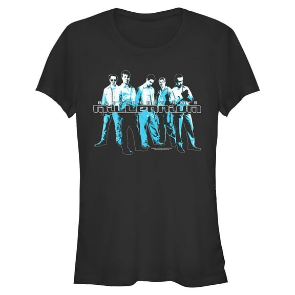 Juniors Backstreet Boys Blue Millennium T Shirt