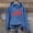 Blue, variant on Lobster Sweatshirt Women Cute Graphic Lobster Sweatshirts Long Sleeve Hoodies (Green,S)