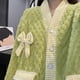 thumbnail image 5 of Pijama de vellón coral para mujer, otoño e invierno, forro polar grueso, estilo cortavientos, ropa de casa que se puede usar al aire libre, 5 of 5