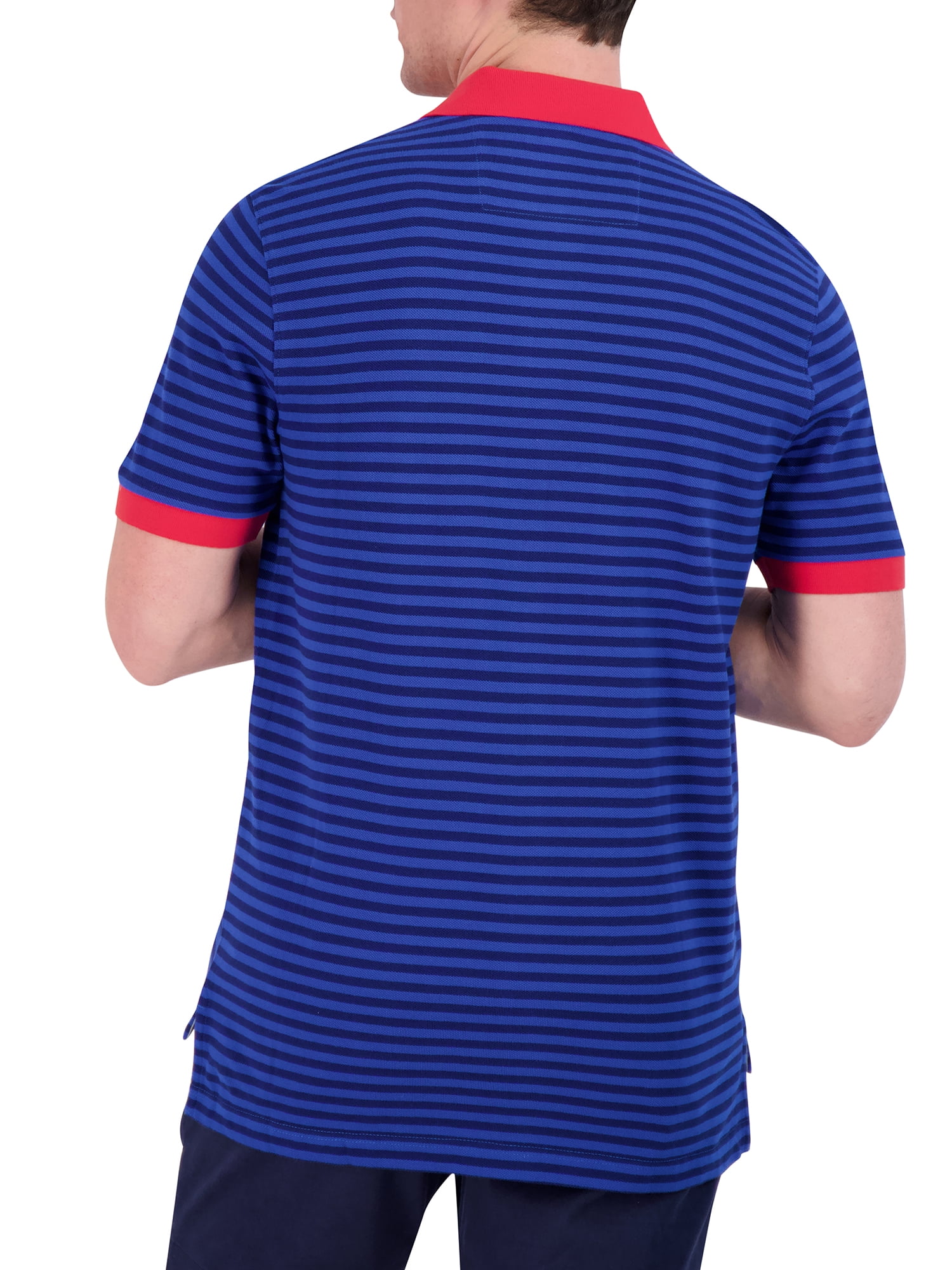Mens Classic Polo Shirt 100% Cotton Short Sleeve Plain Pique Collared Tee Top 