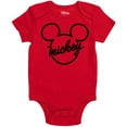thumbnail image 2 of Body Disney Mickey Mouse para recién nacidos y niños, paquete de 5, 2 of 7
