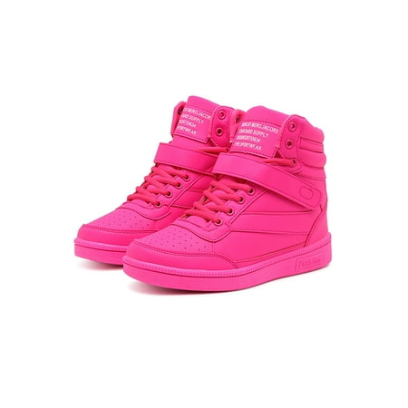 

Kesitin Ladies Shoes Breathable Fashion Sneakers Sports Lightweight Casual Non Slip Sneakers Rose Red US 4.5